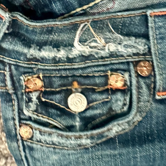True Religion Low Rise Joey Jeans Size 25 - Picture 9 of 16